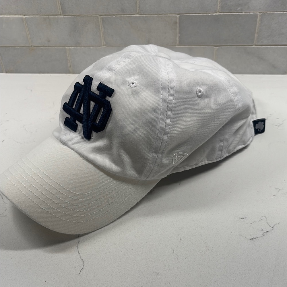 White Notre Dame Adjustable Hat – Top of the World